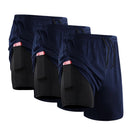 Pague 2 Leve 3 - Shorts Compressão 2 em 1 - PROFIT APEX